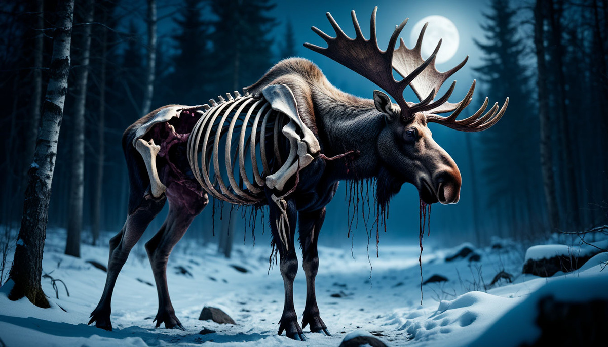 Я — охотник-промысловик. Однажды я нашёл в тайге мёртвого лося. Но вокруг него не было следов, и это меня насторожило. Я не знал, что это не труп, а приманка, и что скоро мне придётся запереться в своей избушке и сражаться за жизнь с тварью, которая притворилась падалью.