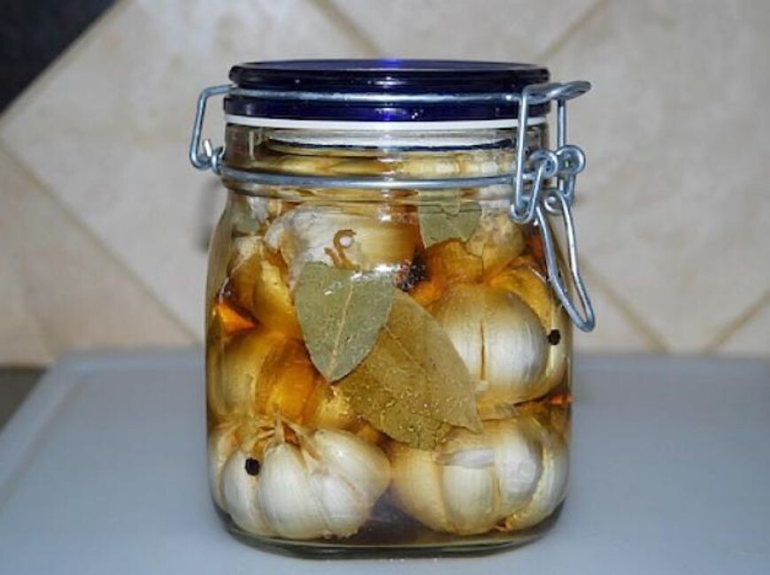 Маринованный чеснок рецепт