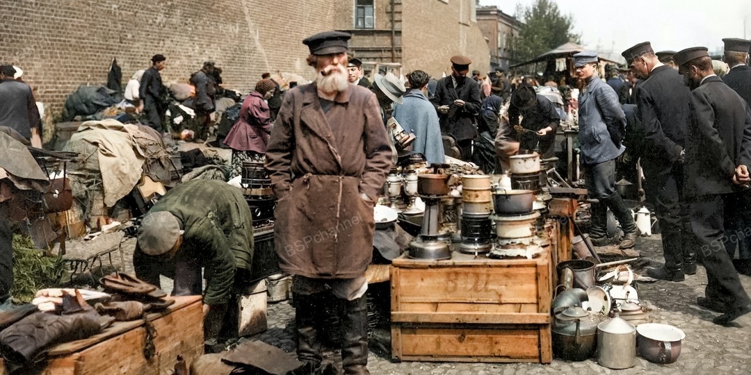 Цветные снимки Дореволюционной Москвы. Жизнь и виды города в начале ХХ века. Часть 7