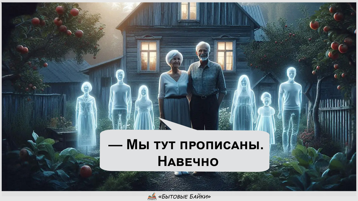 Дачные соседи с того света - Рассказ