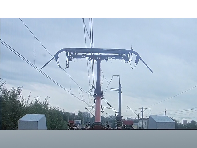 800 метров, 800 компонентов, 80 компаний. Начались испытания контактной сети ВСМ