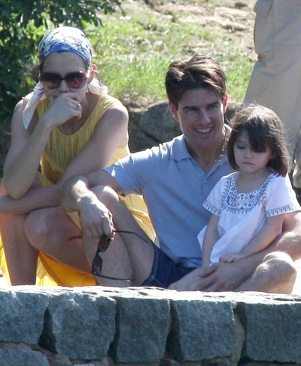 Кэти Холмс, Том Круз и их дочь Сури