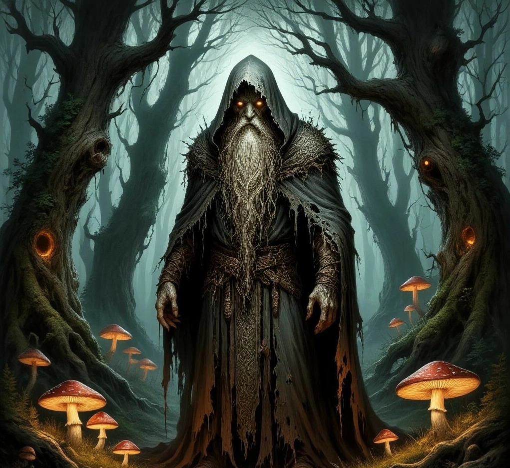 Так Лихо Одноглазое видит нейросеть "Шедеврум") глаза почему-то два)