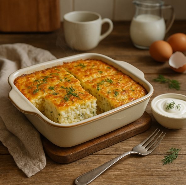 Рисовая запеканка с яйцом рецепты от Дарики