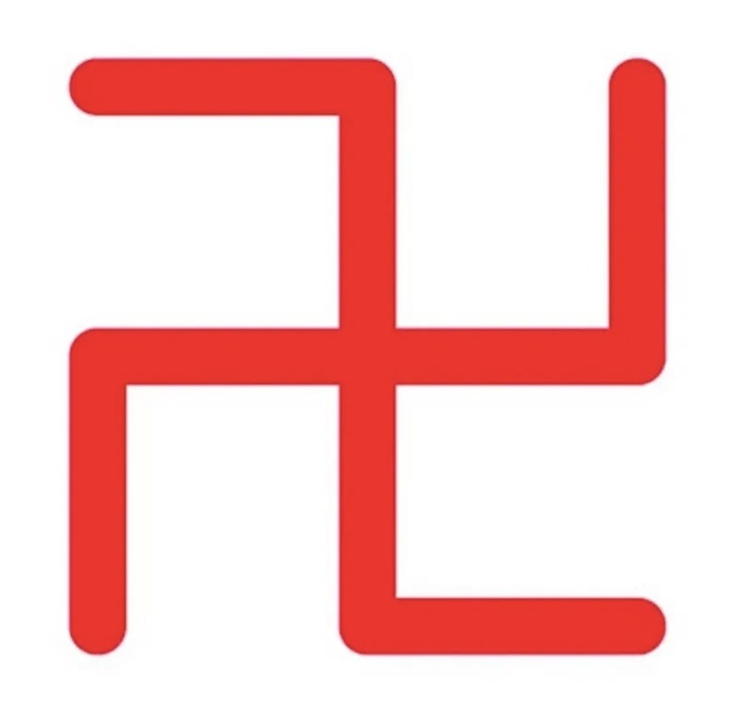 Славянский ведический символ Агни (переводится как «Огнъ», «Огонь»).