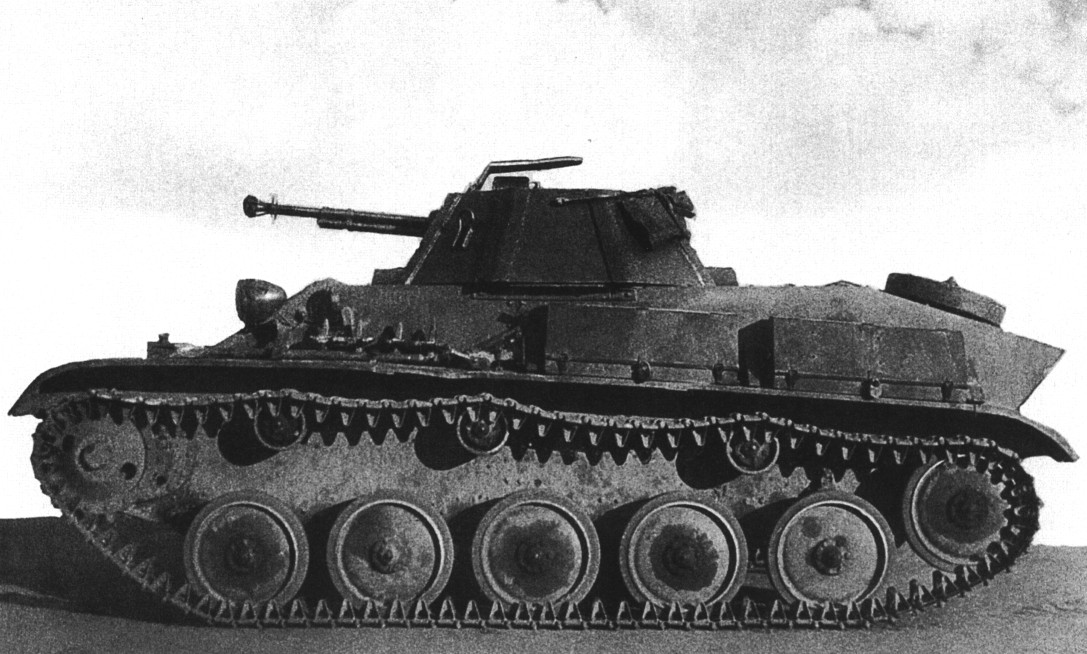 Макет зенитного танка Т-90, представленный осенью 1942 года. Фотография в свободном доступе.