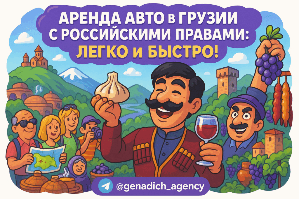    Аренда авто в Грузии с российскими правами: Легко и быстро! genadich