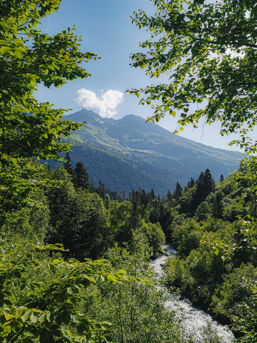 р. Малая Лаба после стоянки "На Чистой"