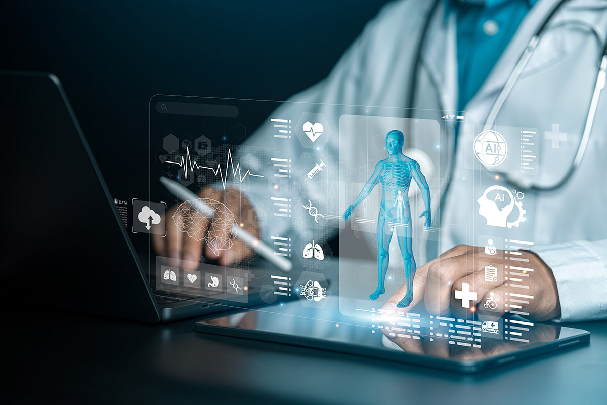    Анализ данных в медицине помогает врачам ставить диагнозы и подбирать лечение. Источник: Shutterstock