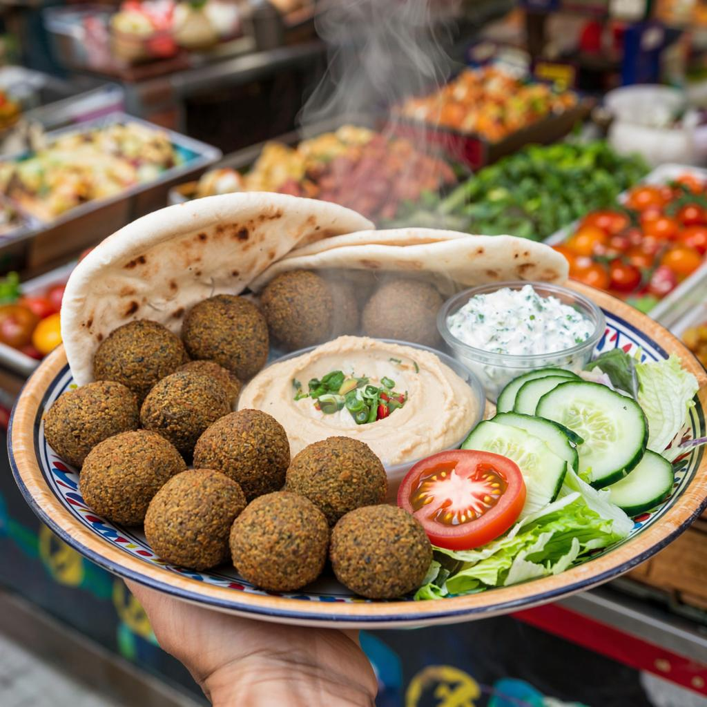 Ближневосточный фалафель Как приготовить быстро и просто Вкусный рецепт ПП