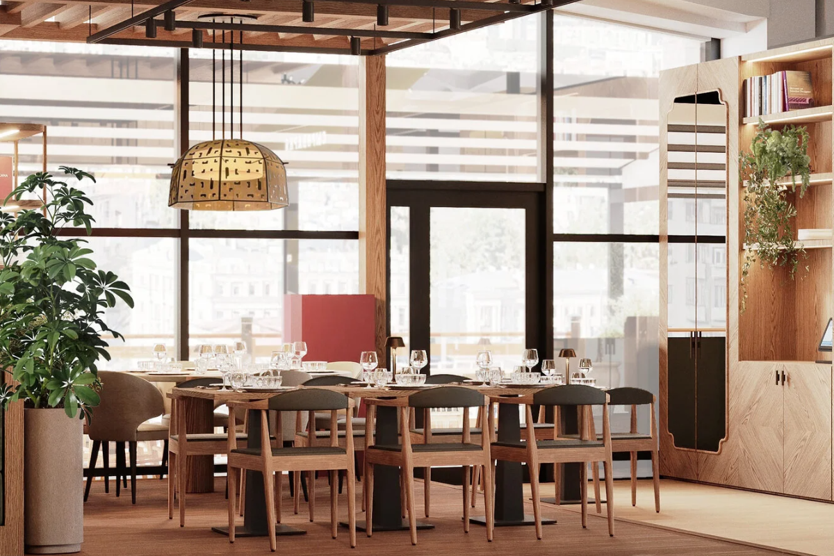 Интерьер ресторана «Аивани»