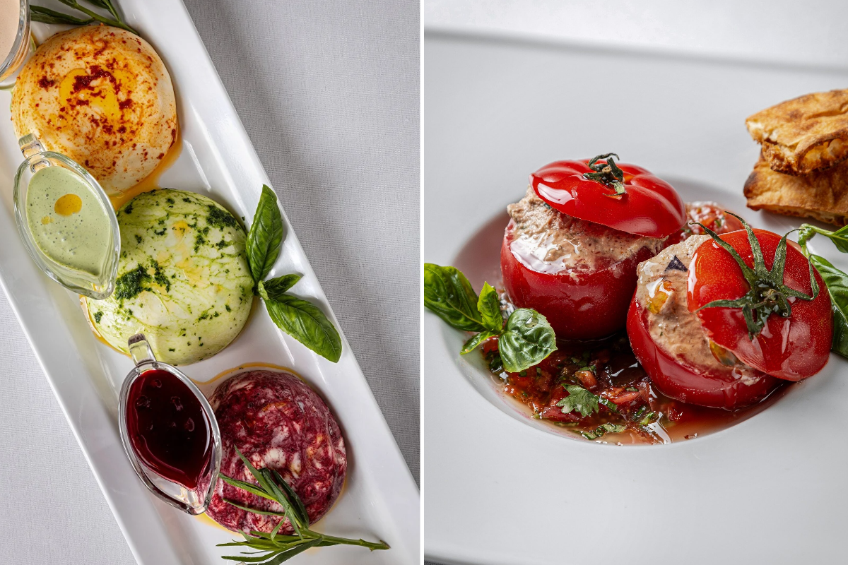 Блюда в ресторане «Аивани»