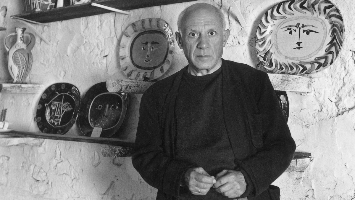 Пикассо в студии "Мадура"