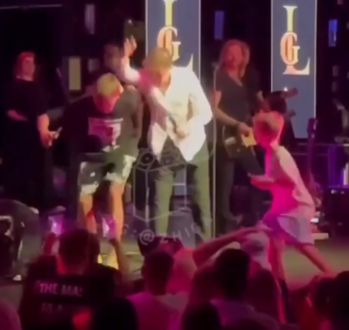 Кадр с концерта