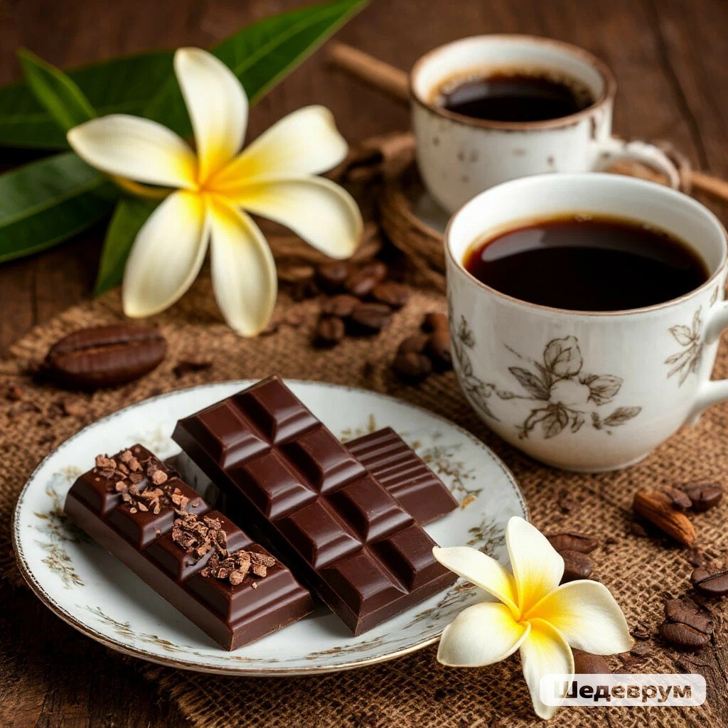 Настроение Chocolate Gready. Сгенерировано в Шедевруме