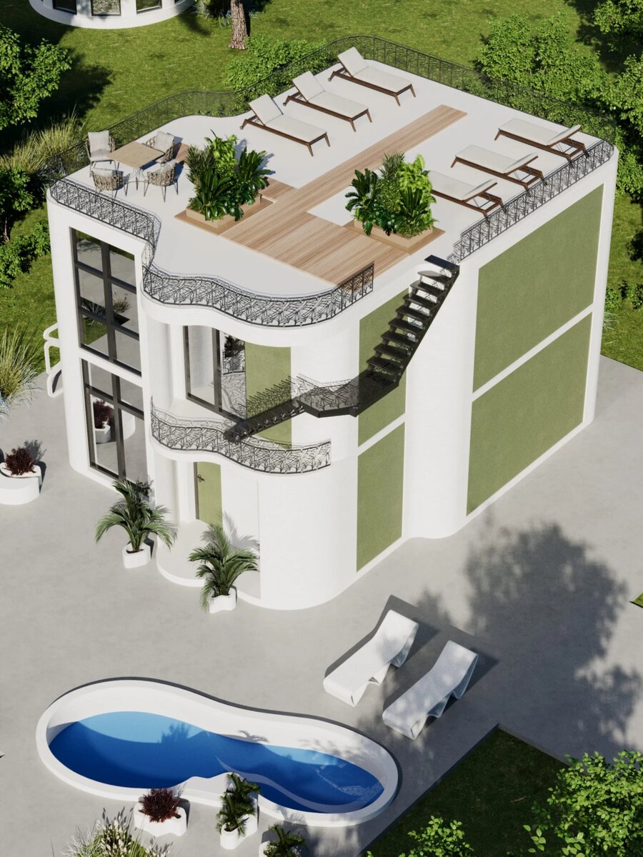 Дом "Монпасье" воплощенный командой 3D Technologies