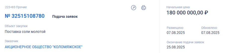    Автор фото: Сайт Госзакупок.