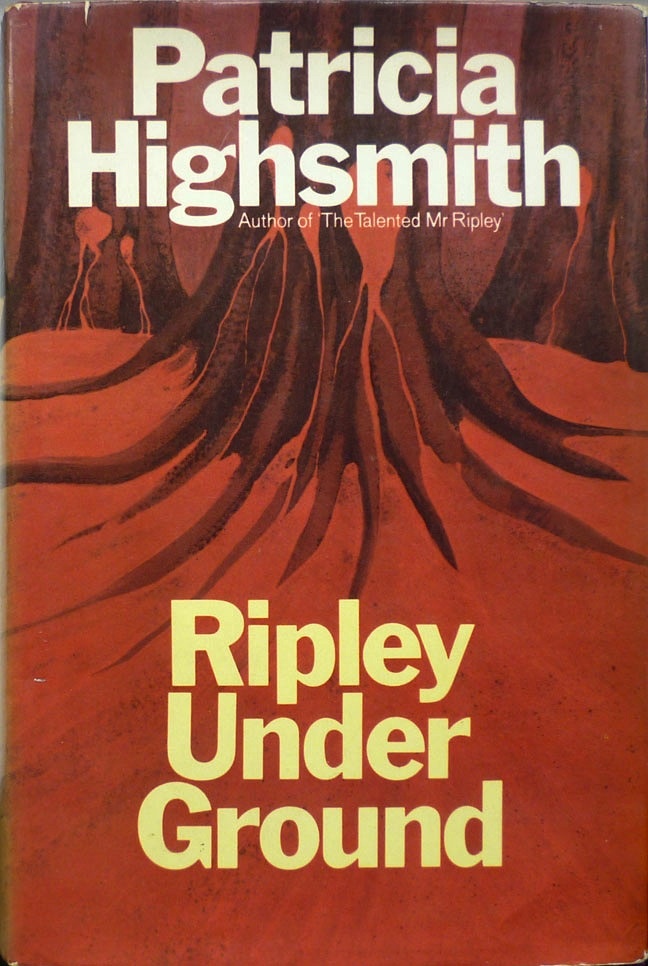 вариант обложки романа “Мистер Рипли под землёй”. Удачный вариант, потому что на обложке изображено дерево с акцентом на корни, а это является важным моментом в сюжете | фото из открытых источников