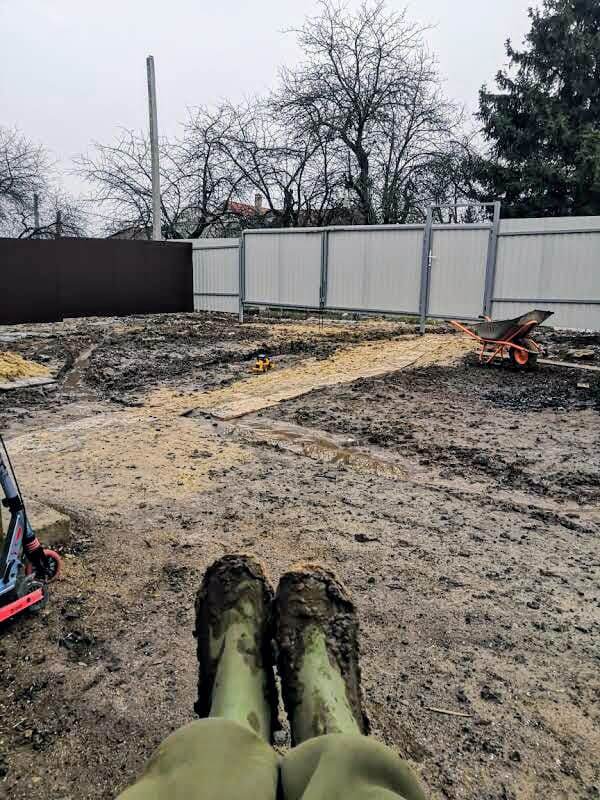 Сад автора, апрель 2022г