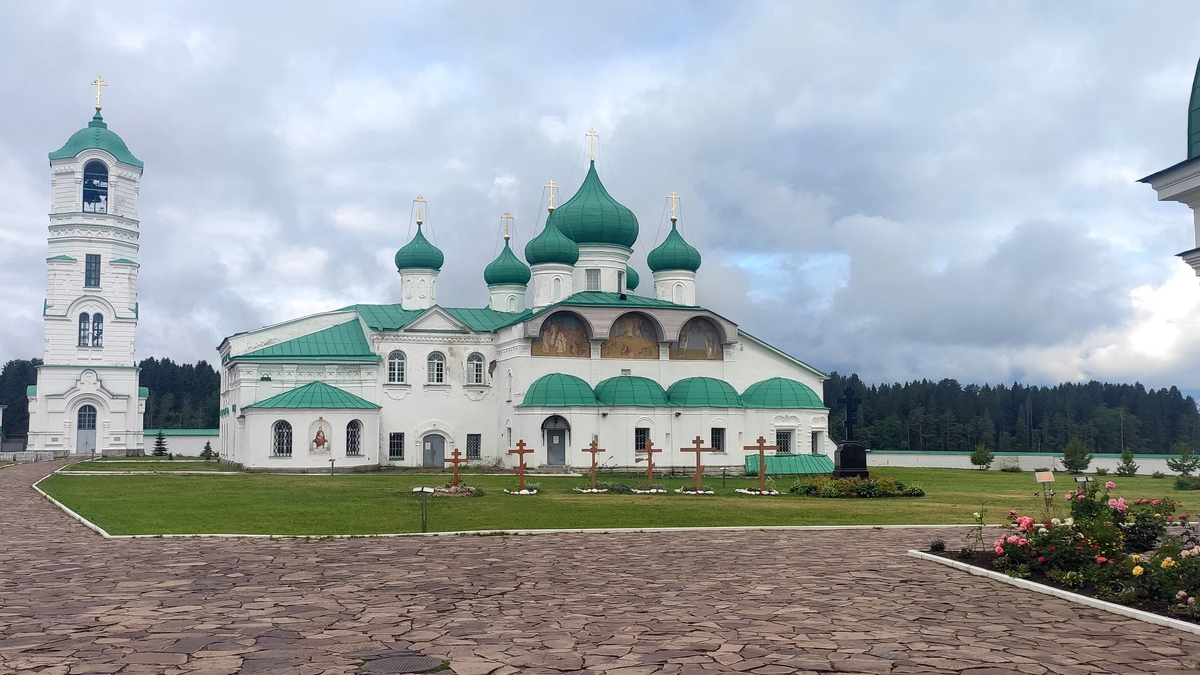 Александро-Свирский монастырь. Июль 2022 г.