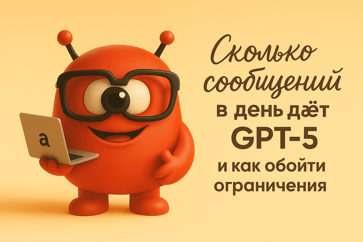    Сколько сообщений в день даёт GPT-5 и как обойти ограничения Никита Титов