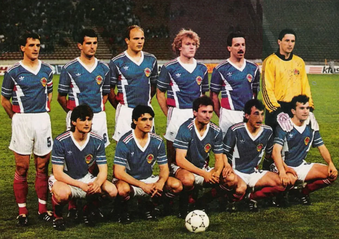 Начало 90-х. Последнее поколение тех, кто играл ещё за единую Югославию