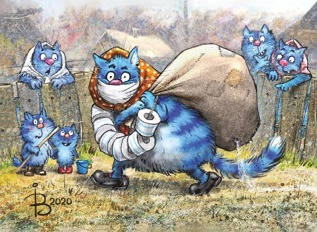 очаровательные коты Рины Зенюк