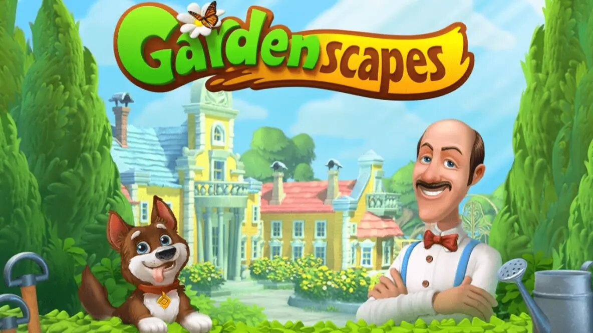 мобильная игра gardenscapes