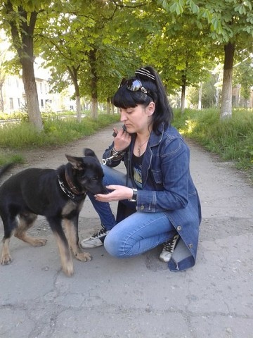 фото из архива автора. Когда-то Пончик тоже был щенком