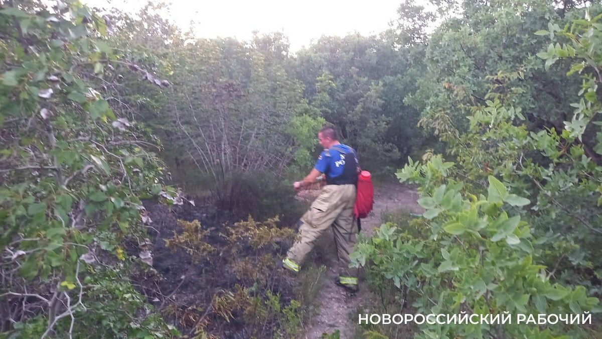 В Новороссийске остается опасность пожаров