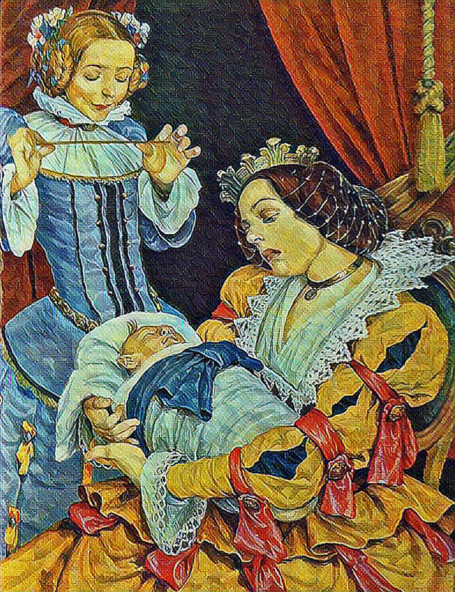 Маленький Принц Рике с хохолком