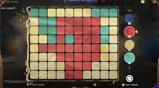    Геймплей Overflowing Palette