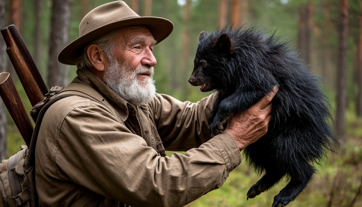 Прадед принёс домой неведомого зверёныша.