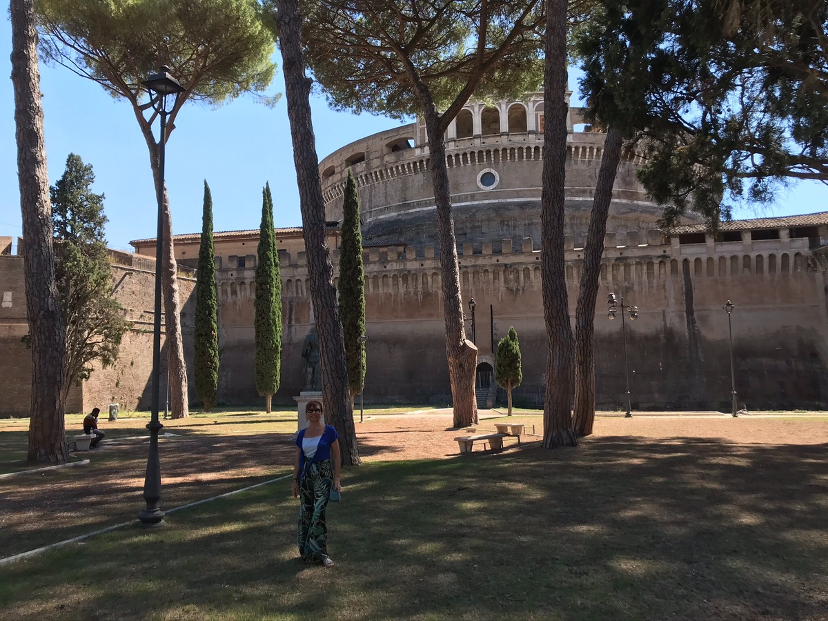 В один из приездов в Рим