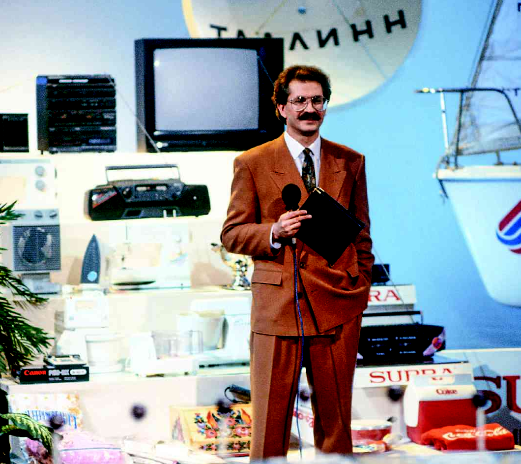 Влад Листьев на передаче «Поле чудес»