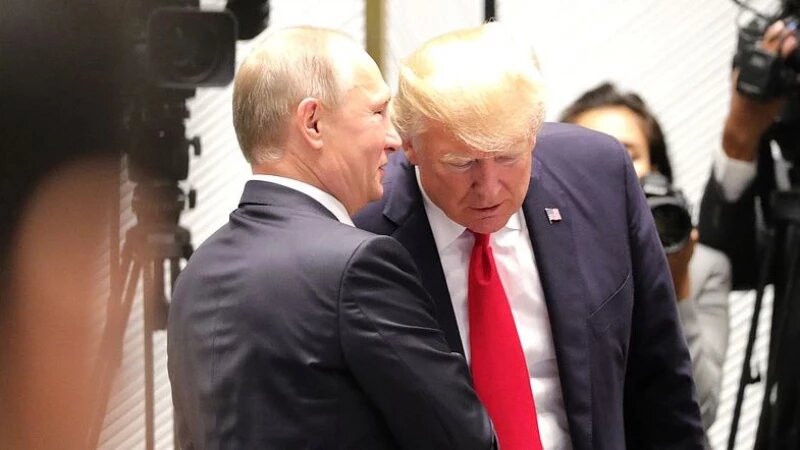     Владимир Путин и Дональд Трамп. kremlin.ru