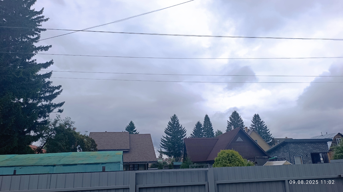 Утро доброе, несмотря на то, что пасмурное 