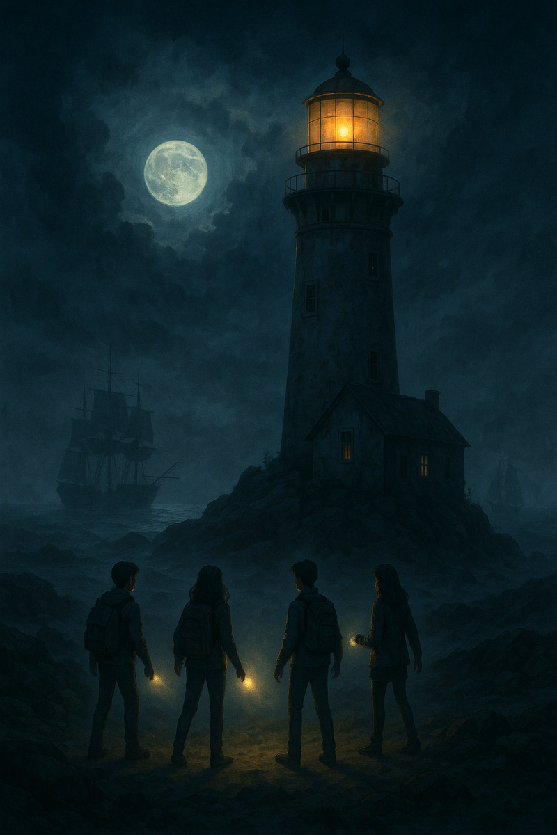 Подростки у таинственного маяка