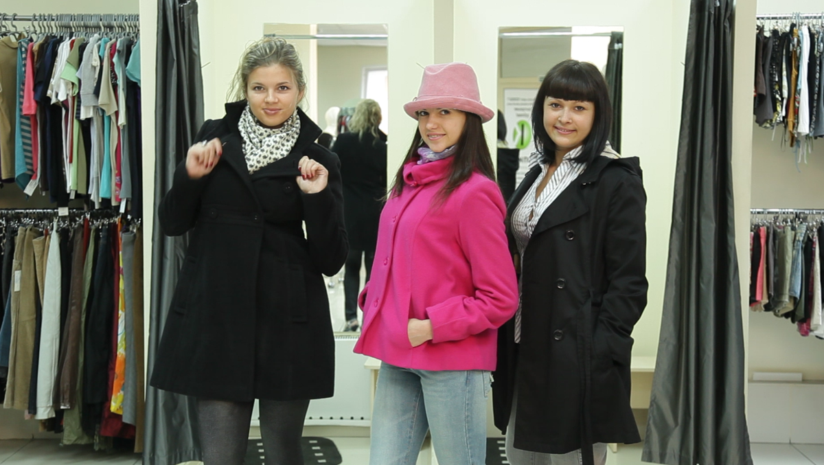 Скрин со съемок рекламы магазина моей сестры