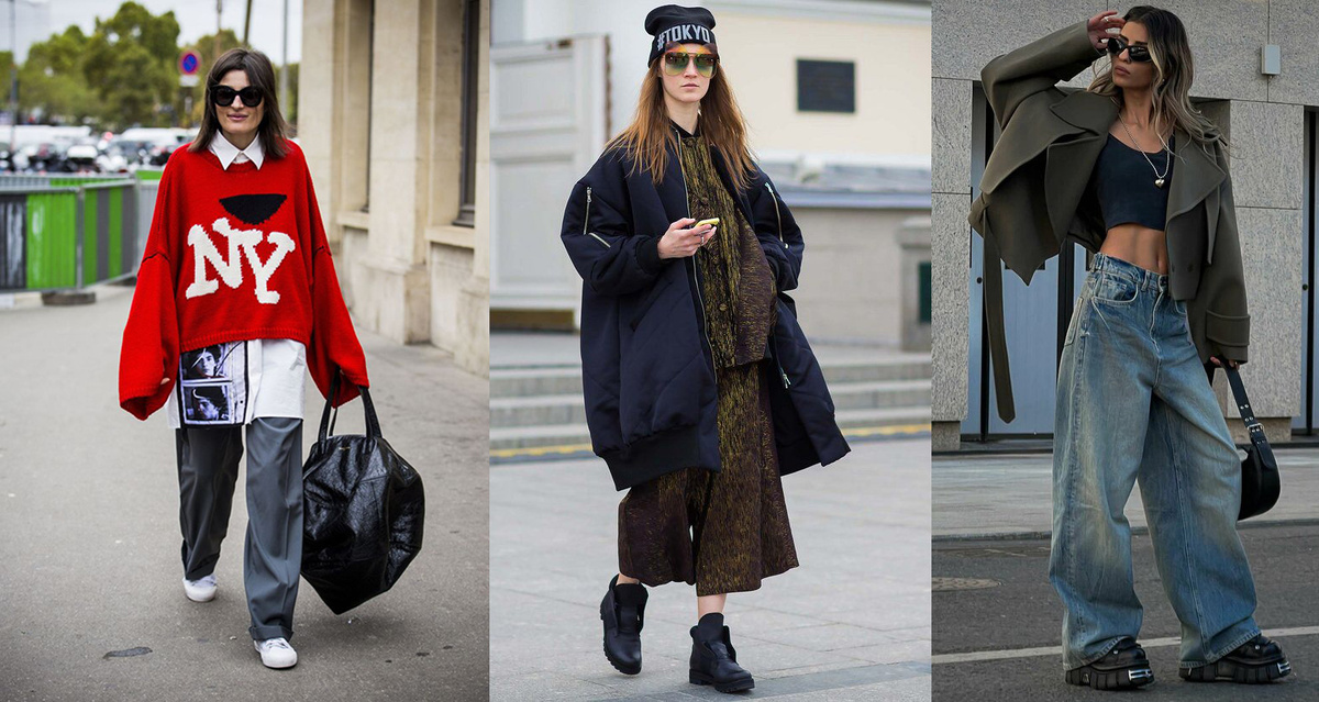 Современная мода. Коллаж сделан автором, фото из открытых источников