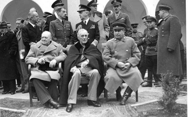 Ялтинская конференция трех держав. 1945 год.