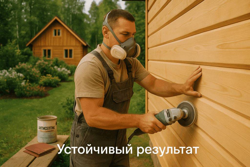    Как правильно шлифовать деревянный дом: инструкция для владельцев genadich