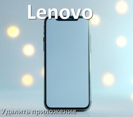 
Как с телефона Lenovo удалить все приложения полностью