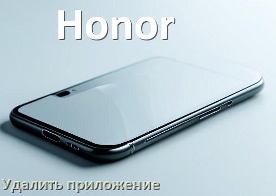 
Как на телефоне Honor полностью удалить все приложения