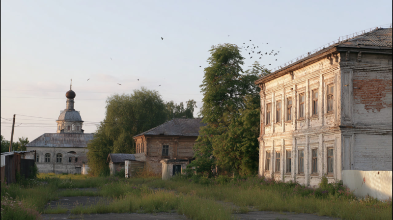    Невидимая рука медленно, но верно душит малые города - хранители нашей истории. Коллаж Царьграда