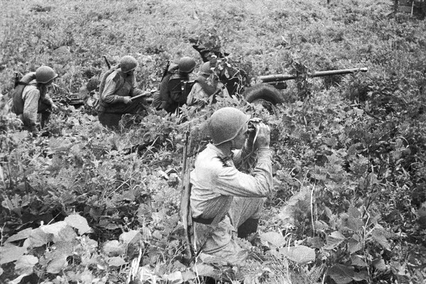    Артиллеристы 1-го Дальневосточного фронта Красной Армии во время советско-японской войны, Манчьжурия, 1945 год / Александ Станов/ТАСС