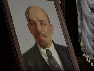 Портрет Ленина в кабинете Александра Лукашенко.