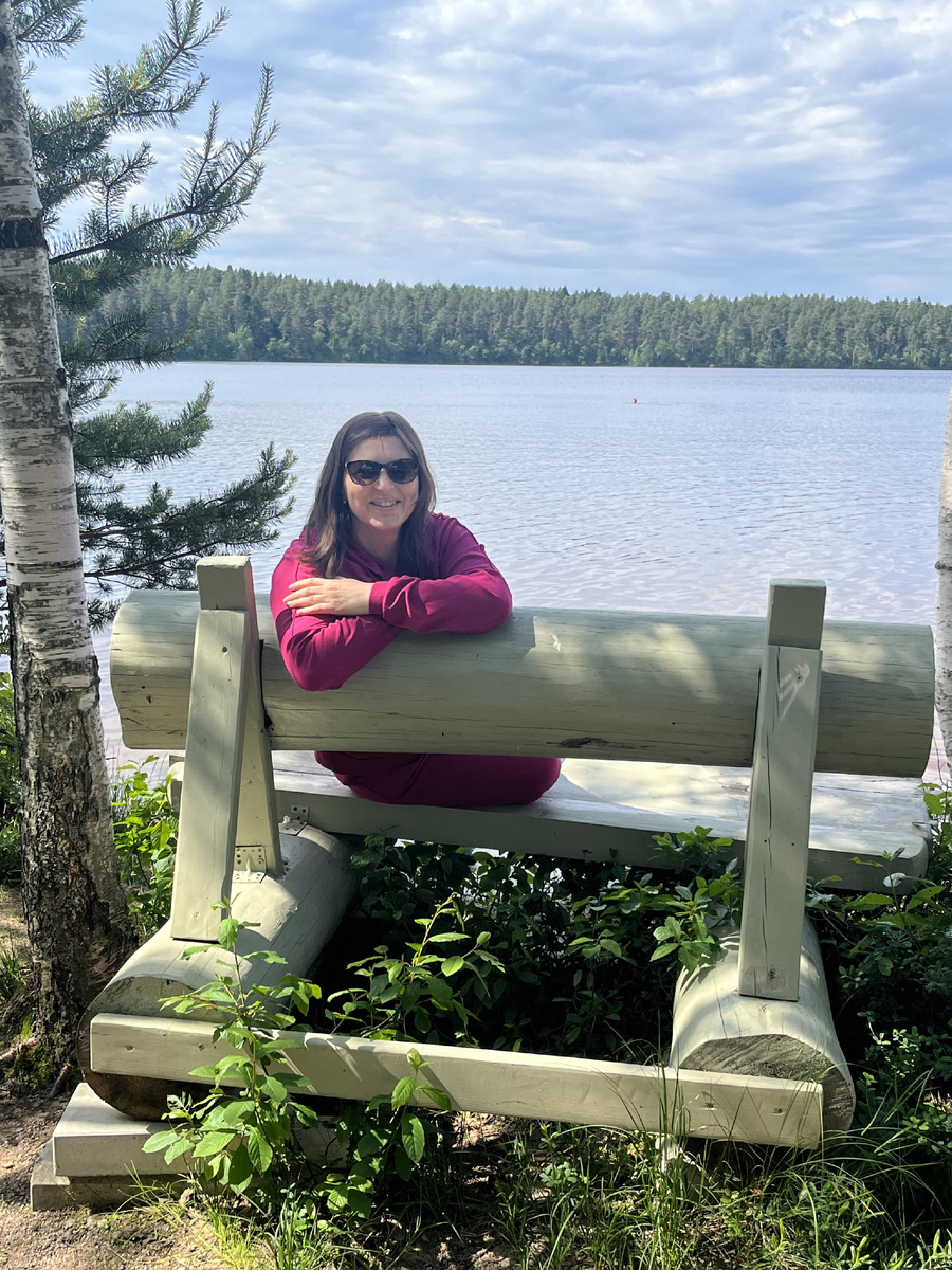 на озере Красное