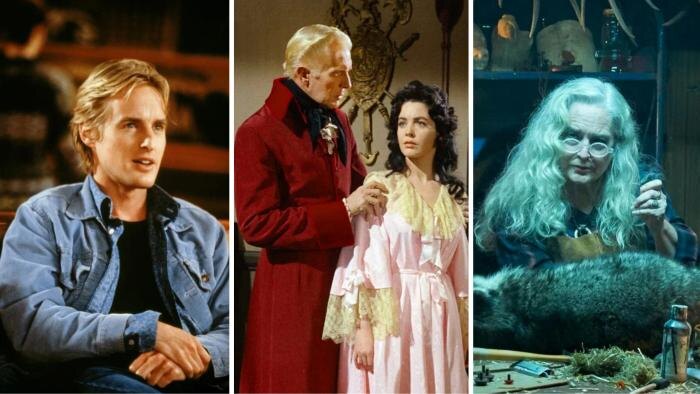 5 культовых фильмов ужасов с высокими рейтингами. Обложка © Кадр из фильма «Призрак дома на холме». Kinopoisk, © Кадр из фильма «Падение дома Ашеров». Kinopoisk, © Кадр из фильма «Нулевой канал». Kinopoisk