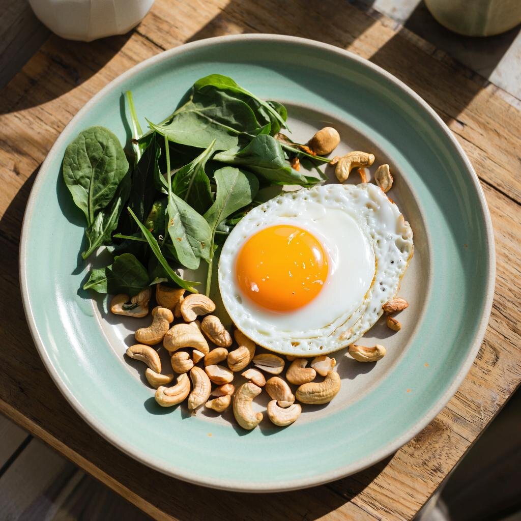 Завтрак , фото  создано с помощью GigaChat